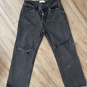 Abercrombie cutout jeans